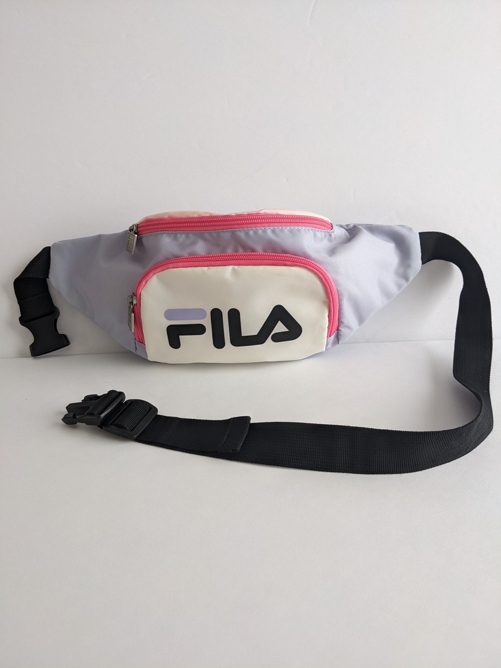 FILA Lavender & Pink Logo Belt Bag